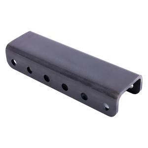 Bracket Saluran Baja Adjustable 6 Lubang untuk <span class=keywords><strong>Coupler</strong></span> Trailer 13000LBS, Baja Q235, Warna Hitam, Kondisi Baru - Product Image 3