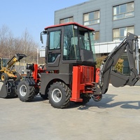 HIGHTOP 15-10 Chargeuse-pelleteuse haute performance 4WD avec capacité de creusement et de chargement Chargeuse-pelleteuse avant de 1000kg