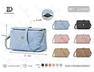 Borsa a Tracolla da Donna in Tela con Chiusura a Cerniera per Tutte le Stagioni con Cinghia Singola - Product Image 1