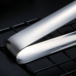 C224 Hitzebeständige Brotzange Küchen-Bäckerei-Lebensmittelzange BBQ-Werkzeuge Zubehör Edelstahl-Lebensmittelzange - Product Image 2