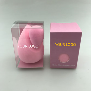 Juego de Esponjas de Maquillaje de Microfibra de Terciopelo Sin Látex - Borlas de Polvo Coloridas Lavables Vegetarianas - Product Image 2