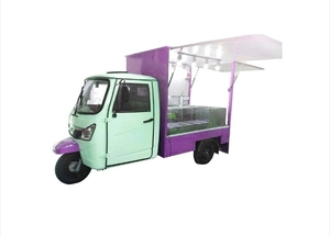 Camión de Comida Rápida Móvil de Alta Calidad y Bajo Precio con Plataforma Elevadora FC240605004 Triciclo de Venta de Comida Rápida FC240605004 - Product Image 2