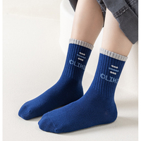Chaussettes de sport athlétiques en nylon/coton pour jeunes, avec logo personnalisé, conception OEM sur mesure