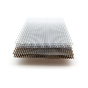 <span class=keywords><strong>Plaque</strong></span> alvéolaire en polycarbonate cellulaire transparent de qualité B1 à impact élevé de 10mm pour <span class=keywords><strong>cloison</strong></span> décorative - Product Image 1