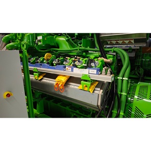Groupe électrogène au gaz Outevo, vente directe d'usine, 50 kW-1700 kW, pour l'alimentation <span class=keywords><strong>de</strong></span> secours, les institutions financières et les commerces <span class=keywords><strong>de</strong></span> détail - Product Image 4