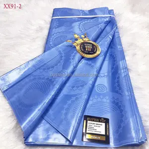 XX91 New Design Austria Quality Bazin Riche Fabric Guinea Brocade Fabric 100% Cotton Shadda Soft