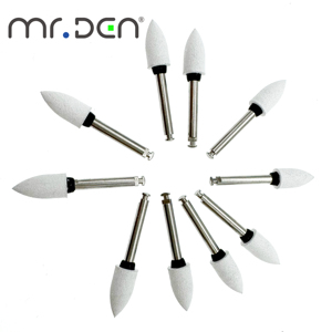 Mr.Den lucidatura dentale elettrolitica dentale a stelo composito lucidante dentaria a due colori per composito per unghie da laboratorio - Product Image 3