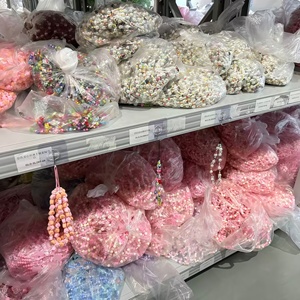 Catena per Telefono all'Ingrosso a Basso Prezzo, Cordino per Telefono in Plastica Acrilica con Perline, Simpatico Portachiavi Pendente, Ciondoli per Cellulare con Perline - Product Image 3