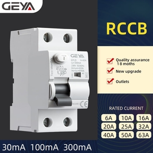 RCD RCCB RCBO GYL9-TYPE A 2P 63A 30mA <span class=keywords><strong>ELCB</strong></span> AC perangkat arus residu pemutus sirkuit MCB - Product Image 2