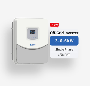 Inversor Solar Monofásico Deye SUN-3/3.6/4/5/6/6.6K-OG03LP1-EU-AM1/AM2 de 6kw, IP65, Bajo Voltaje, Fuera de Red, en Stock - Product Image 1