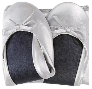 Chaussons <span class=keywords><strong>de</strong></span> ballet souples pour femmes 2025 – Confortables, pliables et portables, style pantoufle - Product Image 2
