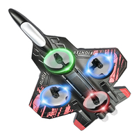 Drone L101 RC transfrontalier en mousse, avion à gravité suspendue, avec fonctions de vol en altitude, de cascades et de roulement, résistant aux chutes, et éclairage coloré