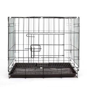 <span class=keywords><strong>Cage</strong></span> pour chien de grande taille, en fil de fer, pliable, avec plateau et boîte en plastique, vente en gros d'usine, taille personnalisable - Product Image 4