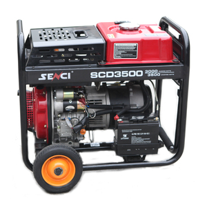 Fabbrica Senci direttamente 5kw 5kVA 50Hz potenza uguale piccolo generatore Diesel raffreddato ad aria <span class=keywords><strong>5000</strong></span> watt piccolo generatore <span class=keywords><strong>Inverter</strong></span> Diesel - Product Image 1