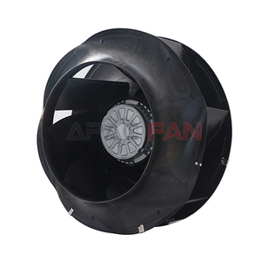 R4D500-RA03-01 500mm <b>Three</b> Phase Centrifugal Fan 400VAC 1360RPM 8200CFM 1800W Backward Curved Impeller Fume Extraction - Product Image 1