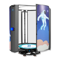 Totalmente automático Operación simple A todo color Retratos personalizados Muñecas 2s Tiempo de escaneo Escáner de impresión 3D para Taller de figuritas