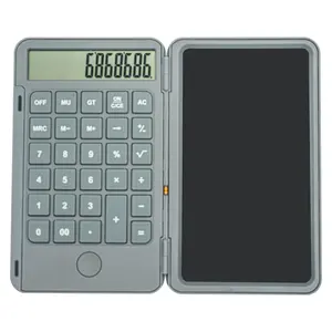 Atacado calculadora gatinho-Calculadora de escritório lcd 6.5 polegadas, 12 dígitos, calculadora, notebook, pranchetas de desenho, com calculadora eletrônica, venda imperdível