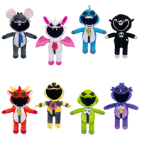 Jouets en peluche mignons et créatifs en forme de petit mouton, brodés et vernissés UV, en coton PP, pour soulager le stress, cadeaux d'anniversaire