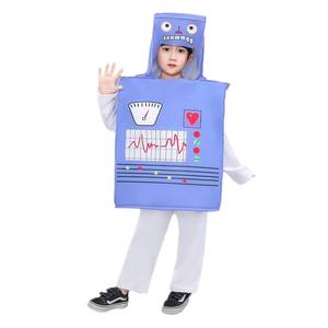 Disfraz de Astronauta Robot para Niños de Halloween, Unisex, de Poliéster, para Actuaciones en Jardín de Niños - Product Image 3
