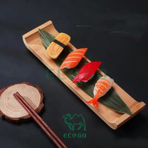 Vaisselle <span class=keywords><strong>de</strong></span> style japonais à usage <span class=keywords><strong>de</strong></span> restaurant, assiettes <span class=keywords><strong>de</strong></span> service en bambou, <span class=keywords><strong>plateau</strong></span> <span class=keywords><strong>de</strong></span> sushi sashimi, <span class=keywords><strong>plateau</strong></span> <span class=keywords><strong>de</strong></span> service <span class=keywords><strong>de</strong></span> fruits <span class=keywords><strong>de</strong></span> <span class=keywords><strong>mer</strong></span> - Product Image 1