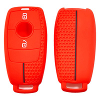 Housse de protection pour clé de voiture en silicone pour Mercedes Benz AMG Classe E C S GLC E200 E400 E63 W213 S550 S560 C260 A200