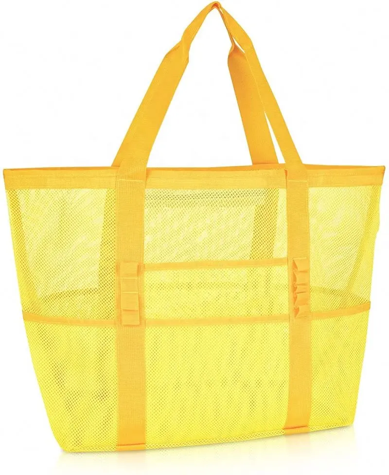 ZL-Large capacity outdoor travel pool bag swimming storage bag beach mesh bag