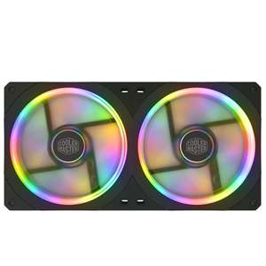 <span class=keywords><strong>Cooler</strong></span> <span class=keywords><strong>Master</strong></span> MasterFan SF240P ARGB 3 broches, 56 LED indépendantes Contrôle PWM pour boîtier d'ordinateur et radiateur liquide - Product Image 4