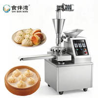 Machine à faire des petits pains cuits à la vapeur entièrement automatique, machine à petits pains commerciale en acier inoxydable