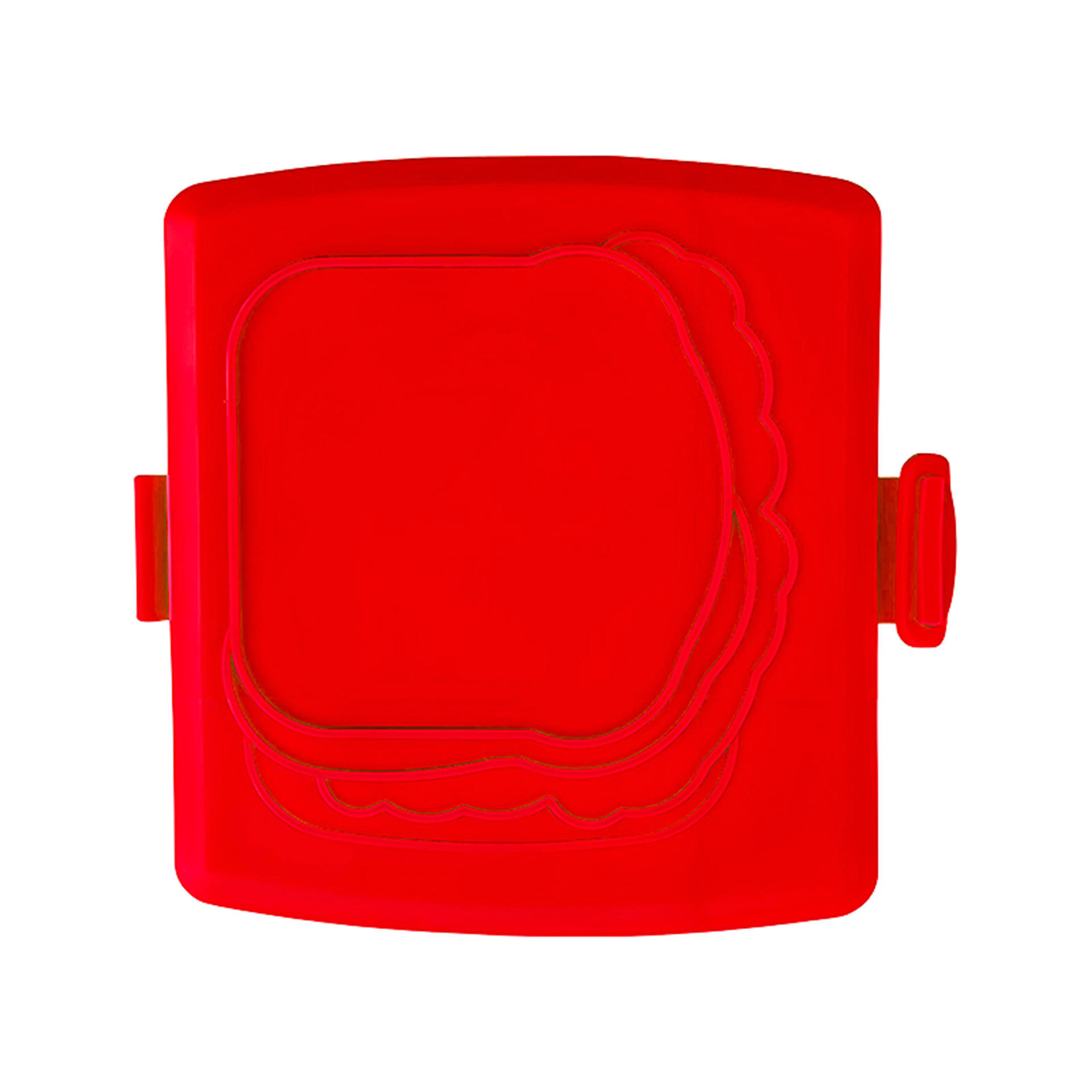 Tipo conectado integrado rojo