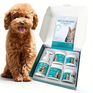 Set de Productos Naturales y Seguros para el Cuidado de Mascotas, Kit de Limpieza Corporal para Perros y Gatos, Toallitas para Limpieza de Dientes, Oídos y Ojos, ¡Gran Venta! - Product Image 1