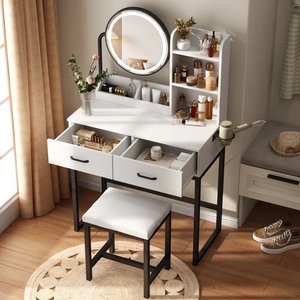 Meubles <span class=keywords><strong>de</strong></span> maison abordables, Meubles pour <span class=keywords><strong>la</strong></span> maison, Coiffeuses <span class=keywords><strong>de</strong></span> maquillage - Product Image 5