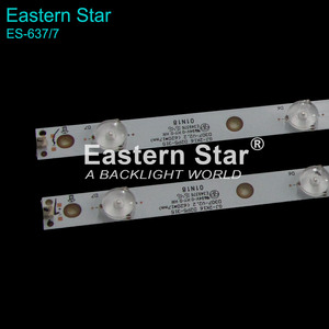 Barre de LED ES-637 LB-PF3030-GJD2P53153 TV 32 pouces pour <span class=keywords><strong>PHIL</strong></span> IPSS LE32S5970 3 pièces/ensemble 620MM TV LED rétro-éclairage - Product Image 4