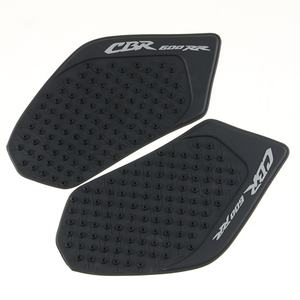 עבור honda cbr600rr 2003-2006 גז אחיזה ברכיים גז שחור צד אופנוע מגן מדבקה מדבקה מדבקה עם רפידות אחיזה - Product Image 3