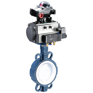 Actuador Neumático de Doble Acción DN150 DN65 PN16 de 6 Pulgadas con Asiento de PTFE y Fluororubber Tipo WCB de Acero al Carbono - Product Image 3