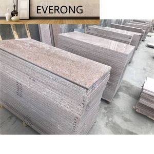 Dalles de granit rouge Shidaohong polies de luxe, pierre naturelle pour projet de façade de villa, colonne romaine, prix d'usine - Product Image 2