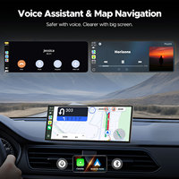Pantalla Táctil In-cell de 10.25 Pulgadas con CarPlay Inalámbrico, Android Auto, Netflix, YouTube, TikTok, Navegación GPS y Cámara Trasera