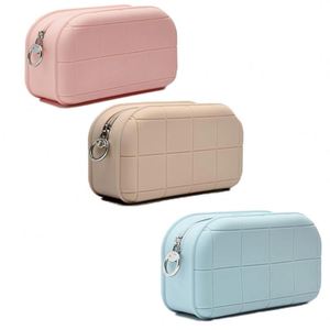 Portable Silicone Cosmetic Bag Waterproof Travel <b>Makeup</b> Pouch Multi-purpose Toiletry <b>Case</b> Zipper Organizer for Women Skincare - Product Image 1