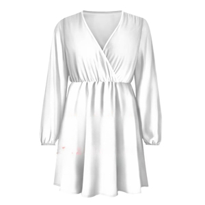 4381 Produttori di <span class=keywords><strong>Abbigliamento</strong></span> Personalizzato, <span class=keywords><strong>Abbigliamento</strong></span> Femminile alla Moda e Versatile, Vestito Sexy con Scollo a V per <span class=keywords><strong>Donna</strong></span>, Stampa su Richiesta - Product Image 4