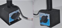 Lampe LED à col de cygne magnétique étanche IP65 ONN-M3M, 24V DC, pour atelier et machines-outils