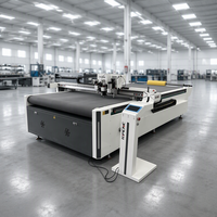 Volledig automatische invoer kartonplaten en kraftkarton met 3 jaar garantie digitale vlakbedplotter snijtafelmachine