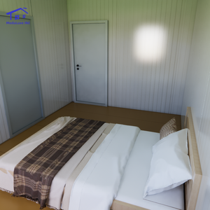 Casa Contenedor Modular Prefabricada de Acero de Lujo de 2 Pisos, Desmontable, Cabina Móvil para Campamento, Oficina, Casa Portátil con Escalera - Product Image 6