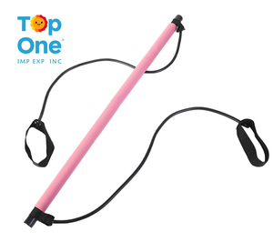 TopOne, equipo de entrenamiento de alta calidad, barra de Pilates portátil, expansor de ejercicio, palo de Yoga con banda de resistencia - Product Image 1