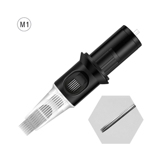เข็มสักคิ้วแบบใช้แล้วทิ้ง RM/RL/M1/RS ขนาด 0.35 มม. สำหรับเครื่องสักคิ้ว - Product Image 2
