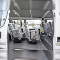 Mini-bus à essence JINBEI HAISE 491Q, 15 places, 4 roues motrices, conduite à droite, bus de luxe pour passagers, à vendre