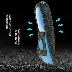 Semelles intérieures antidérapantes en PU avec talonnette en Poron, respirantes et antidérapantes pour athlètes, avec soutien de la voûte plantaire - Product Image 4