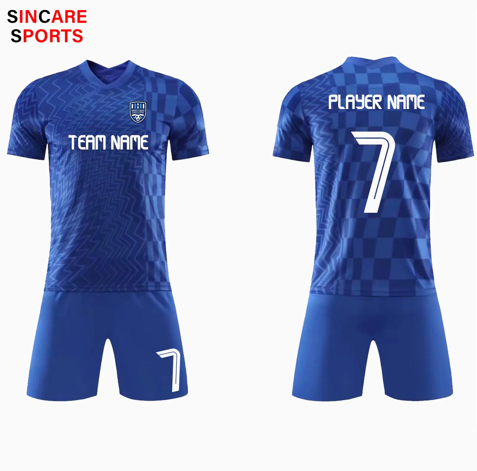 Maillot de Football en jersey, numéro et logo personnalisés en usine chinoise, nouveau design, en stock, 2022