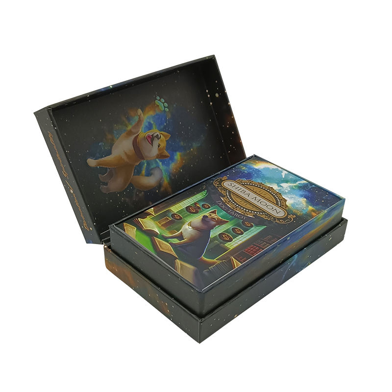 Caja de forma de libro personalizado