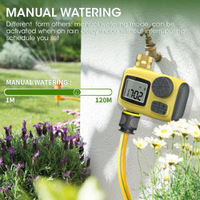 Système d'arrosage analogique étanche pour jardin, équipement de pulvérisation extérieur pour pelouse, robinet d'arrosage en plastique pour tuyau de jardin