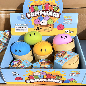 CS dumpling squishy glitter mystery squishy dumpling toy <b>blind</b> 1 piece large squishy dumplings - Product Image 4
