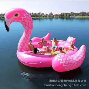 Inflatable Giant Unicorn Floating Boat 5-10 Person Water Ride Bed Outdoor Resort Use - Product Image 2